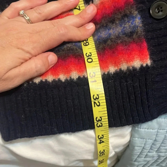 Gap Women’s Lambs’ Wool Long Cardigan Sweater - Picture 13 of 13